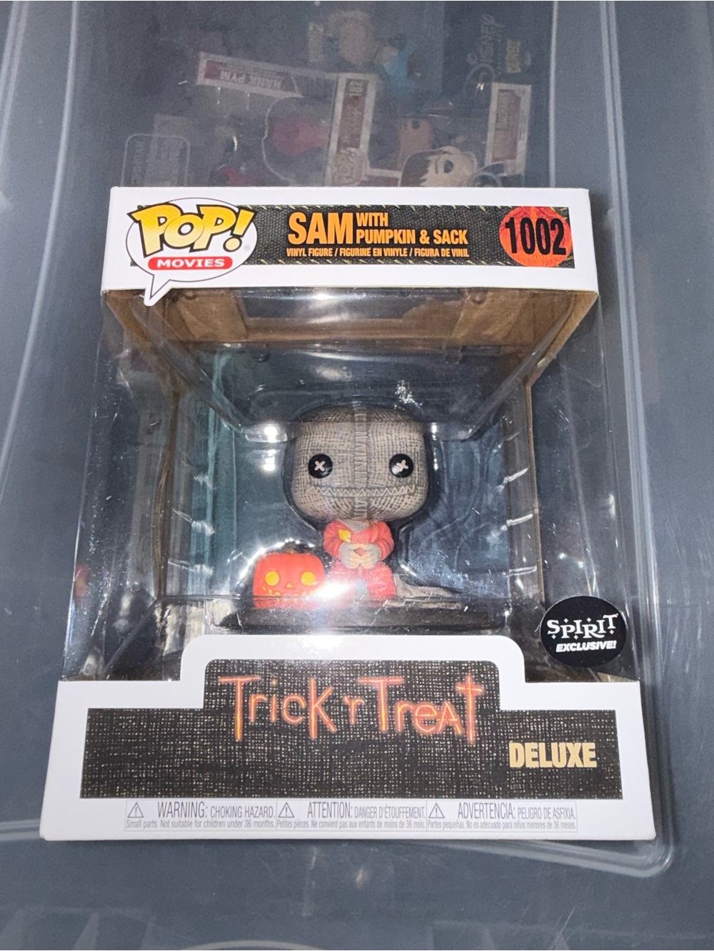 Funko Pop! Movies Trick 'r Treat Sam Deluxe 1002 Spirit Exclusive
